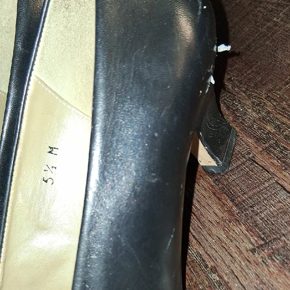 Liz Claiborne Vintage 80s Black Heels
